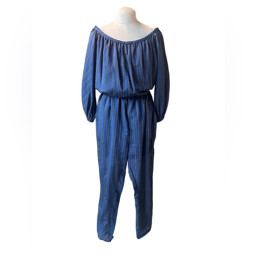 Rachel Comey Solin Off The Shoulder Jumpsuit Small